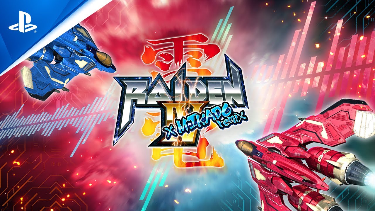 Raiden IV x Mikado Remix - Launch Trailer | PS5 & PS4 Games - YouTube