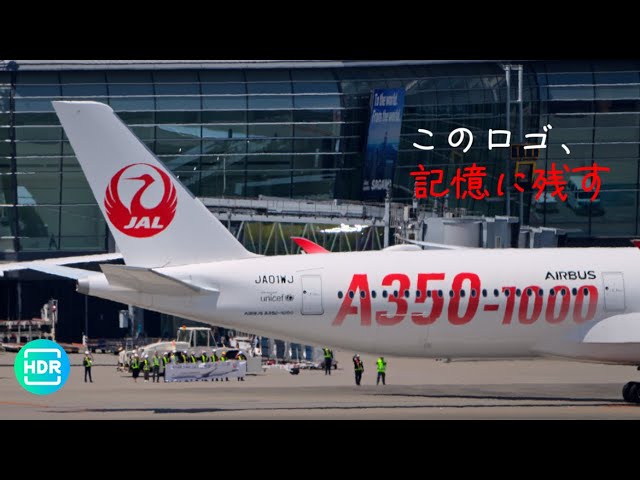最もシンプル、なのに心を打つ特別塗装｜JAL#A350-1000初号機のロゴを