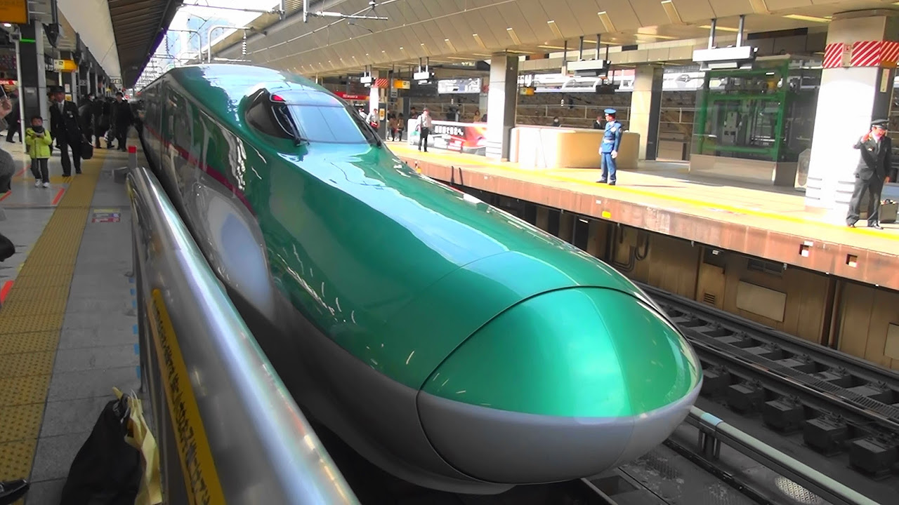 東北新幹線 320km/h E5系はやぶさ9号 車窓1 東京→大宮 The HAYABUSA