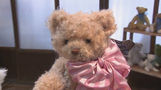 A shop where you can find lovingly handmade teddy bears and a