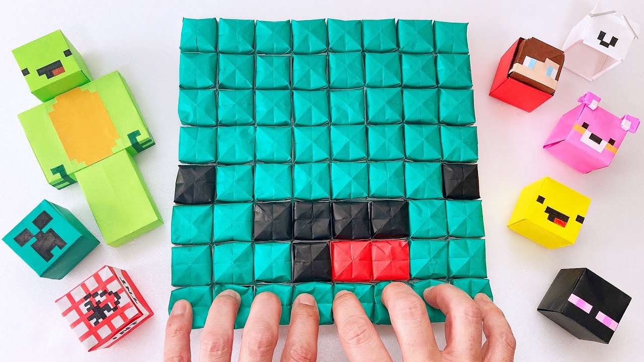 Origami paper push pop, pop it || DIY Craft - YouTube