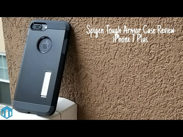 iPhone 7 Plus Spigen Tough Armor Case Review! - YouTube