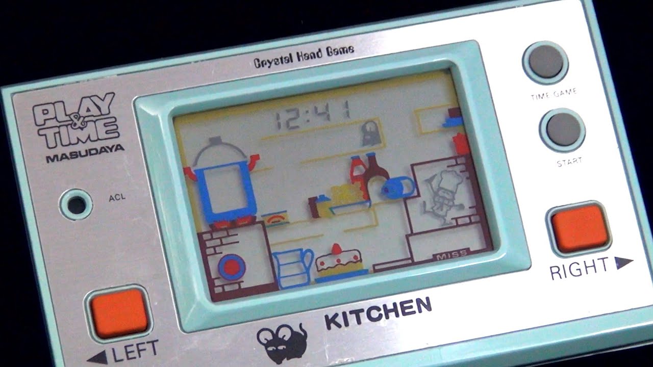 レトロ 液晶ゲーム】マスダヤ エアフォース 空挺部隊 ダブルカラー