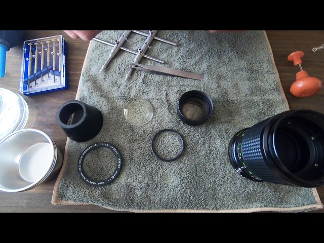 分解清掃 Minolta Minoltacord 75mm F3.5 9420 分解清掃 Minolta