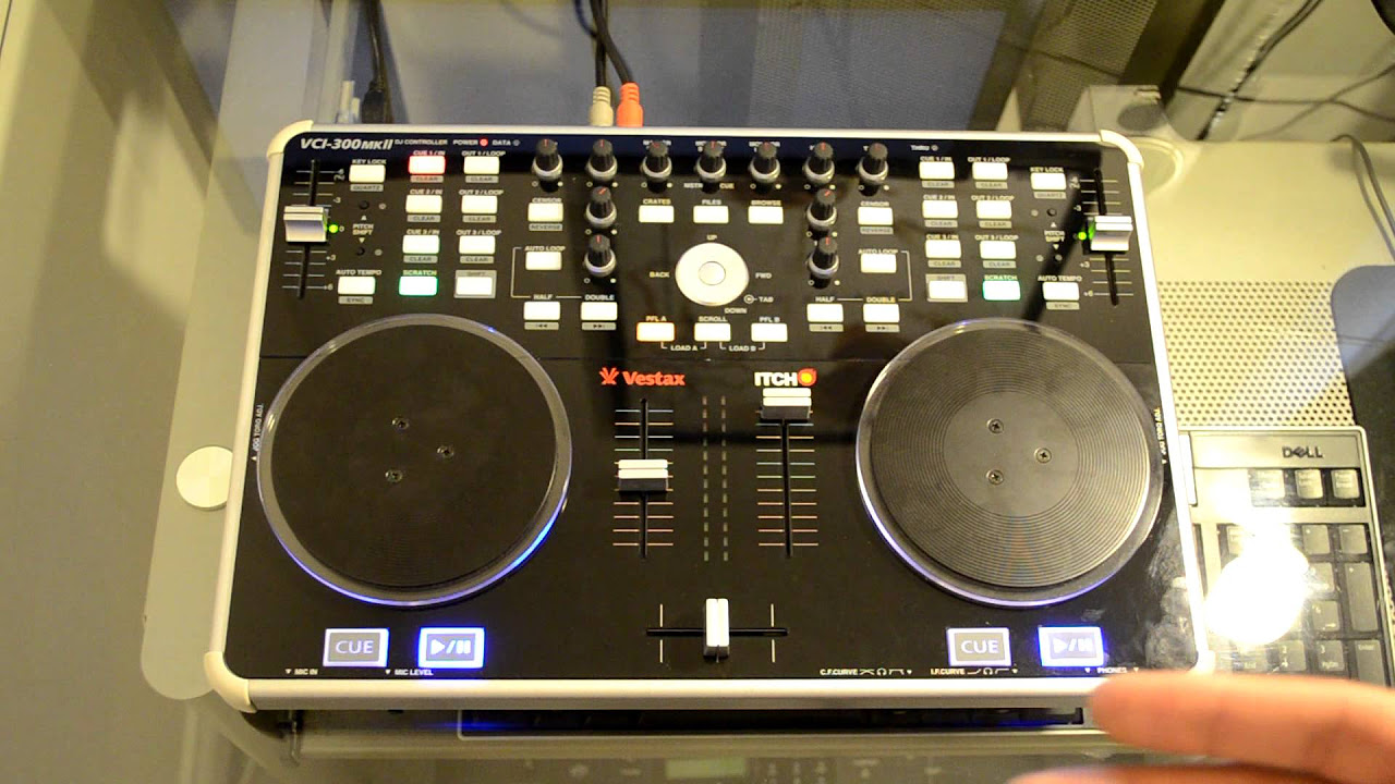 Vestax VCI-300MKII DJ Controller Video Review - YouTube
