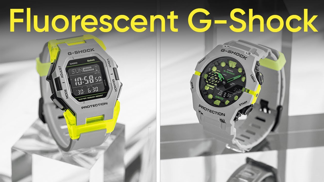 What's New in Casio's Virtual Mix Collection? GA-B001MW-8AJF & GD