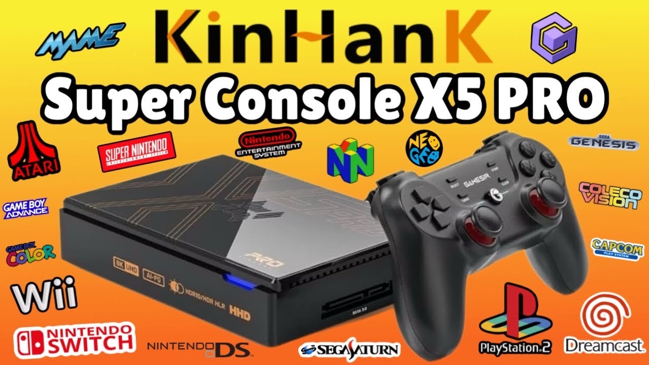 KINHANK Super Console X5 PRO Is LOADED w/ Over 16,000 Plug & Play