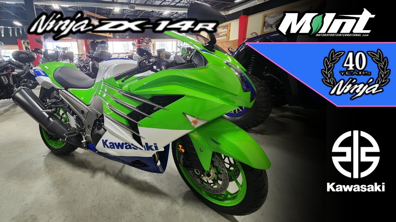 2024 Kawasaki Ninja ZX-14R 40th Anniversary Edition ABS - YouTube