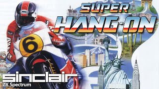 Super Hang-On - Quick Look - ZX Spectrum - YouTube
