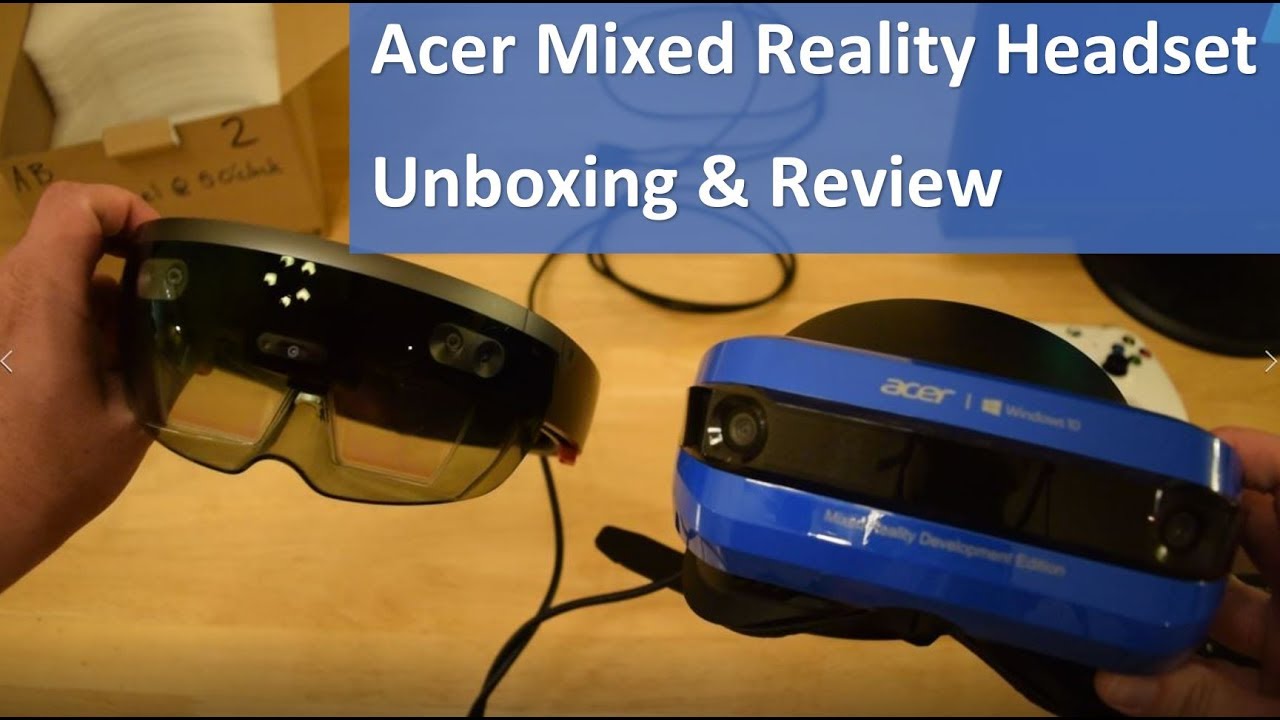 Acer Mixed Reality Headset Unboxing, Setup and Review