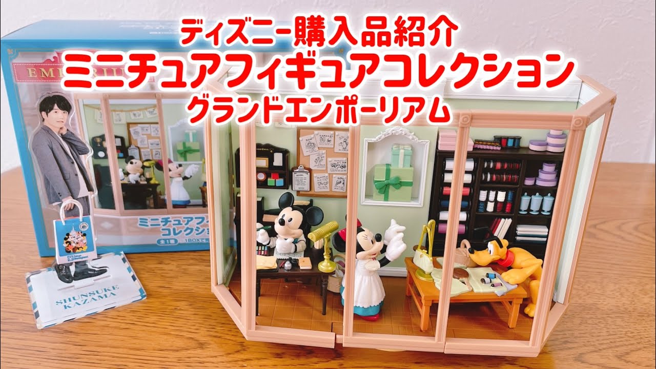 Unboxing video] Tokyo Disney Resort World Bazaar window realistic