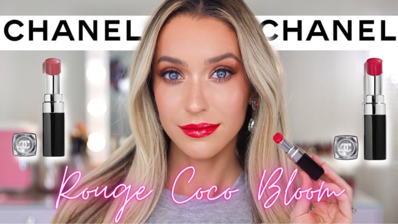 NEW CHANEL ROUGE COCO BLOOM LIPSTICK UNBOXING & REVIEW! - YouTube