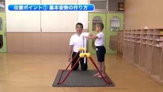 室内 鉄棒、体育体操マット、スケートボードセクション スケボーレール