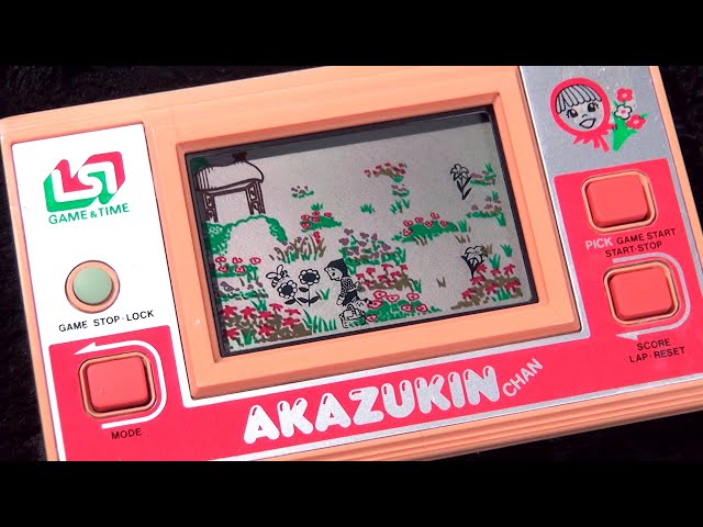 レトロ 電子ゲーム】原田企画 AKAZUKIN chan 赤ずきんちゃん 花摘み