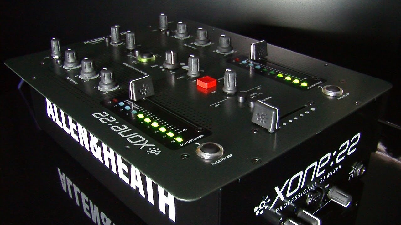 Allen & Heath Xone:22 - 2 Channel Mixer - YouTube