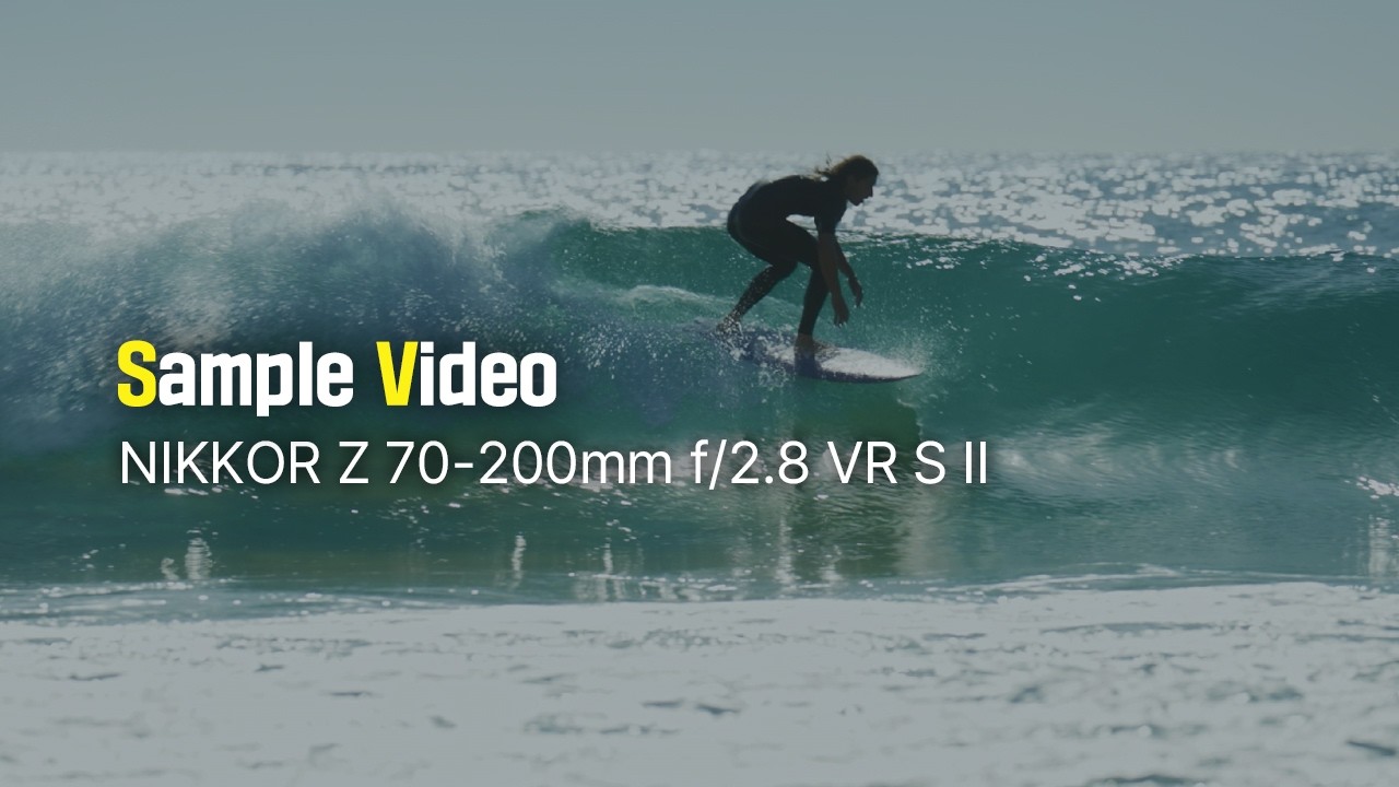 NIKKOR Z 70-200mm f/2.8 VR S II] Sample Video - YouTube