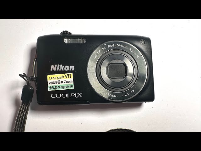 Nikon Coolpix S3300 Digital Camera - YouTube