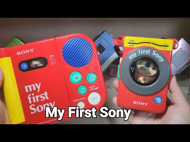 My First Sony Cassette Player Walkman WM-F3030 - YouTube