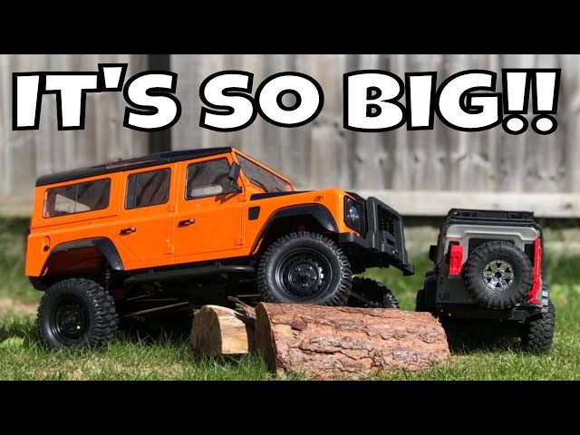 The Biggest RC Land Rover you can buy! 1/7 Scale Double E Defender