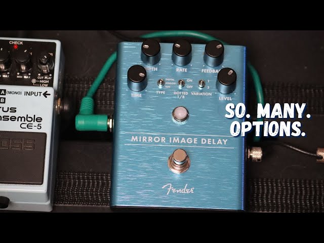 Fender Mirror Image Delay Deep Dive | Nerd Stuff! - YouTube