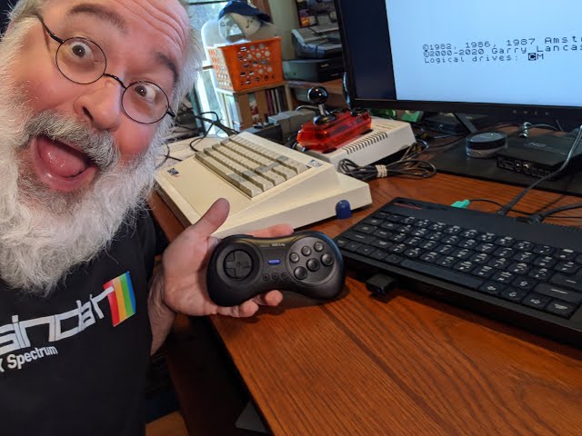 Sinclair ZX Spectrum Next & 8BitDo M30 Gamepad - Unbox & Test