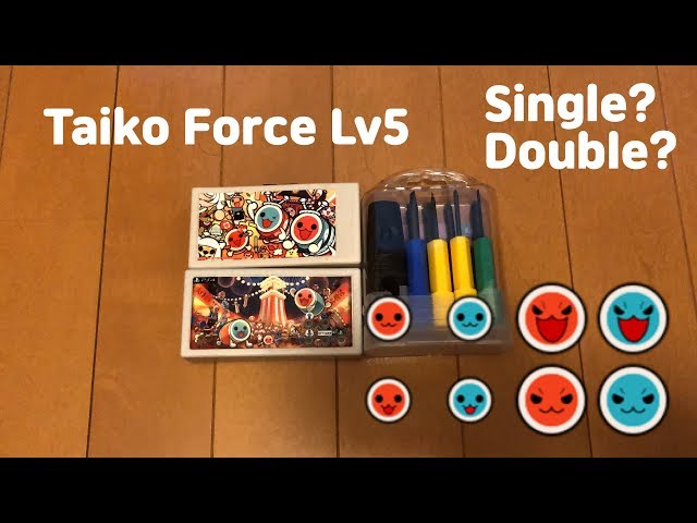 How to change the mode of Taiko Force Lv5? - YouTube