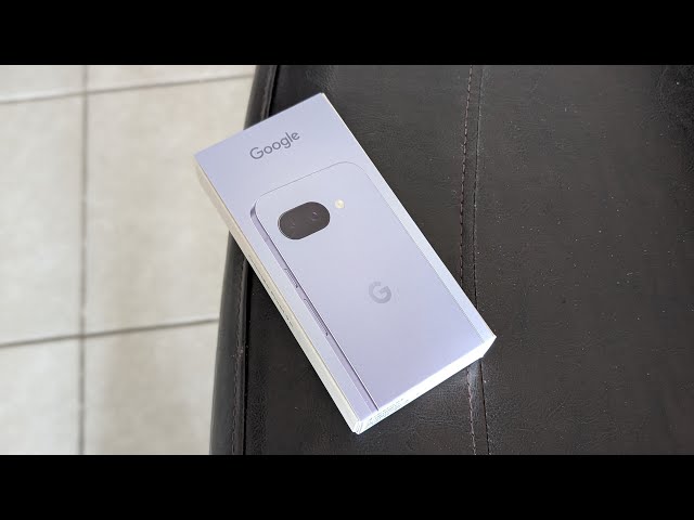 Google Pixel 9a Iris color 8GB/256GB Unboxing and First