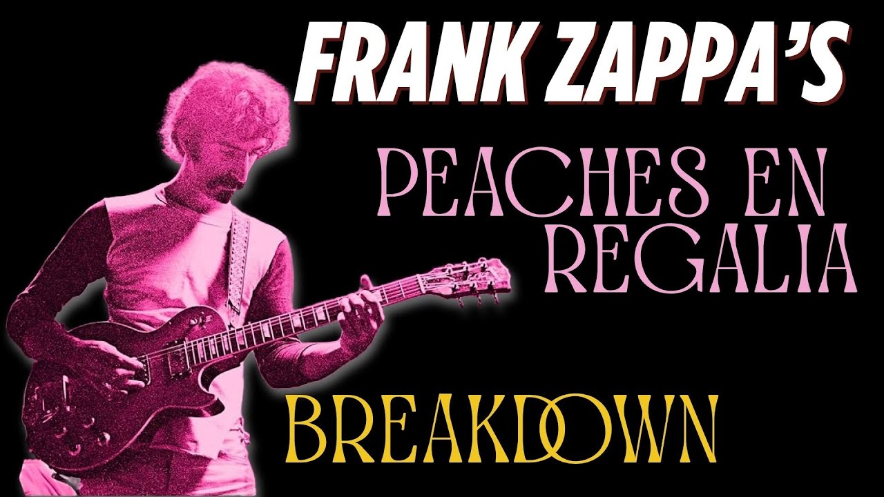Frank Zappa - Peaches En Regalia (Visualizer) - YouTube