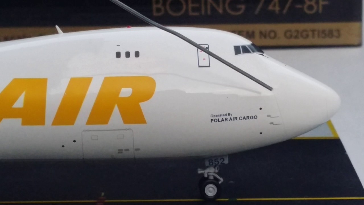 Gemini 200 Atlas Air Boeing B747-8F Review - YouTube