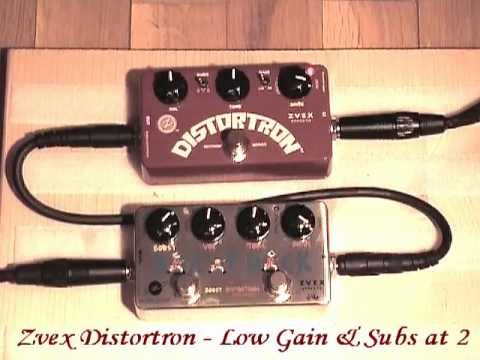 Z.VEX Distortron」レビュー！名機Box Of Rockをより使いやすくした