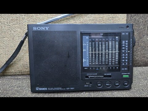 SONY ICF-7601 12 BAND RADIO 📻 VERI GOOD CONDITION MADE IN JAPAN
