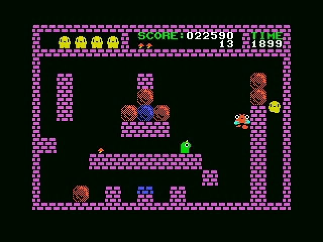 MSX FLAPPY(フラッピー) long play - YouTube