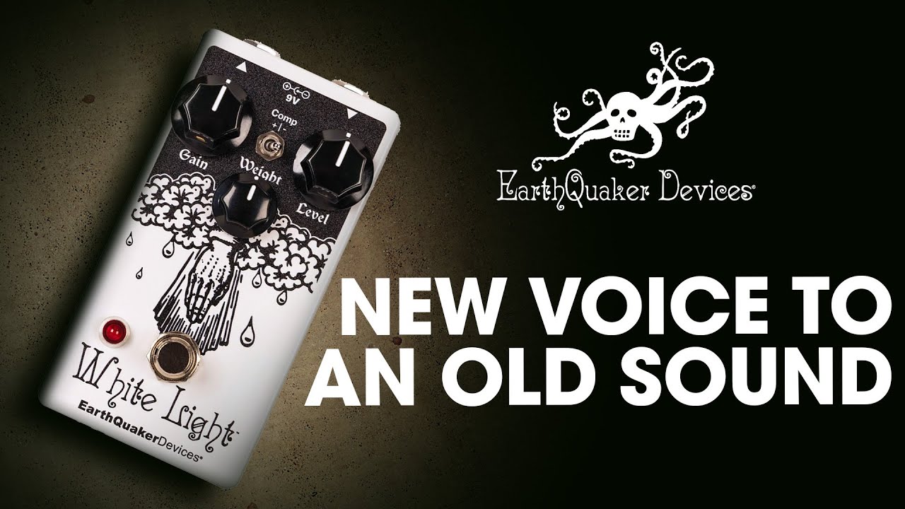 2023 NEW LIMITED TO 2000 UNITS: Earthquaker Devices White Light