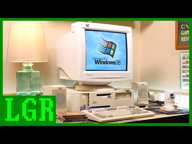 Exploring the IBM NetVista M41 Windows 98 PC - YouTube