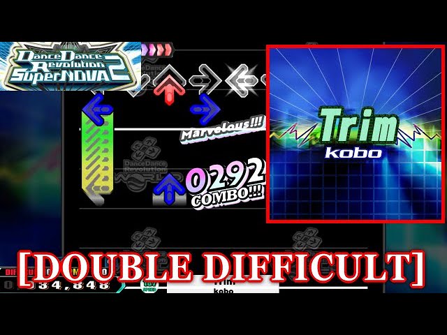 DDR SN2】 Trim / kobo [DOUBLE DIFFICULT] 譜面確認+Clap - YouTube