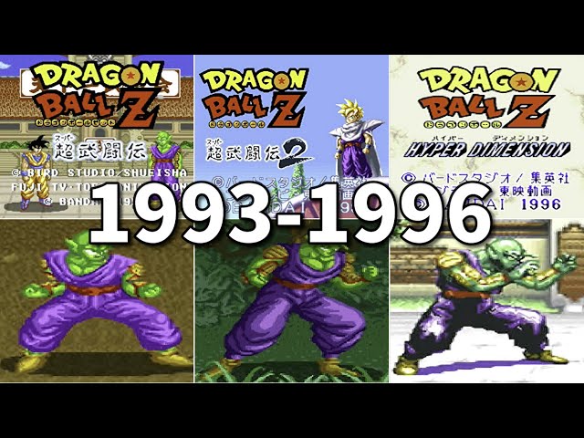 SFC ドラゴンボールZ】ピッコロ 必殺技集 -Evolution of Piccolo