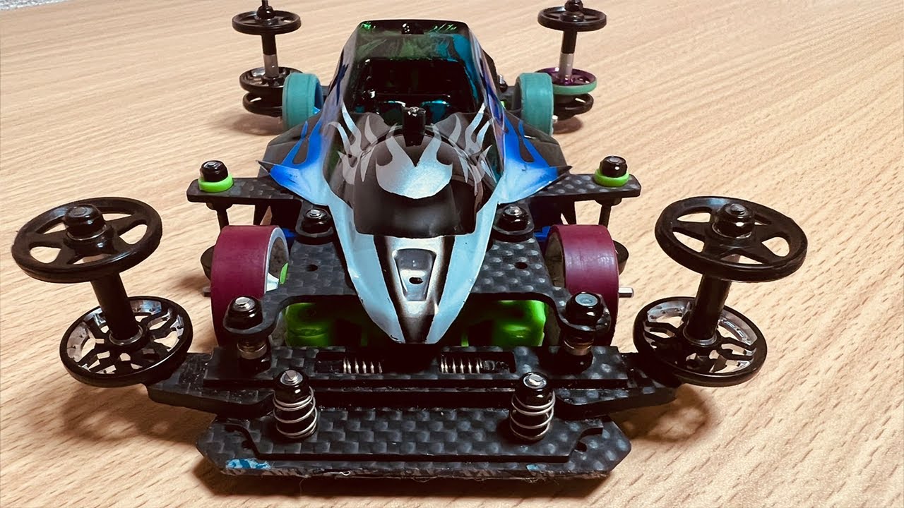 ミニ四駆】簡単で格安高性能なスライドダンパーをつくろう - YouTube