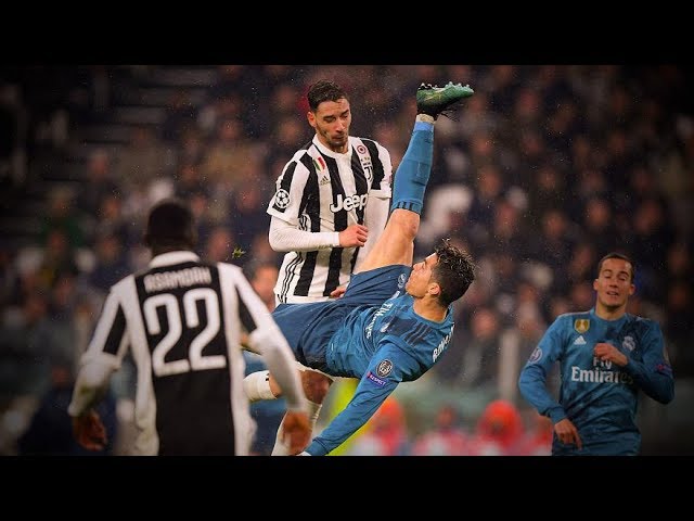 クリスティアーノ・ロナウド 歴史に残るオーバーヘッド 【ファン