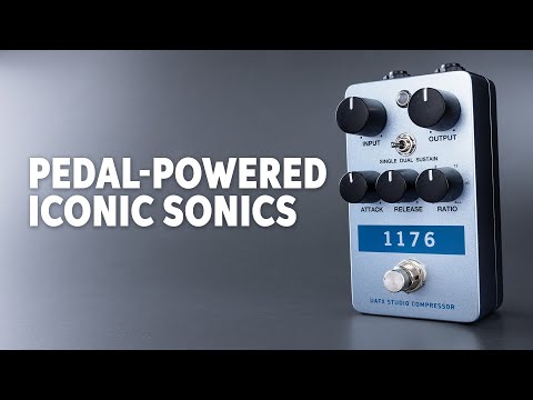 UAFX 1176 Studio Compressor Pedal: Triple-threat, Classic