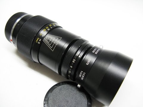 Leitz Tele-Elmar M 135mm F4 + IUFOO/12575 - YouTube