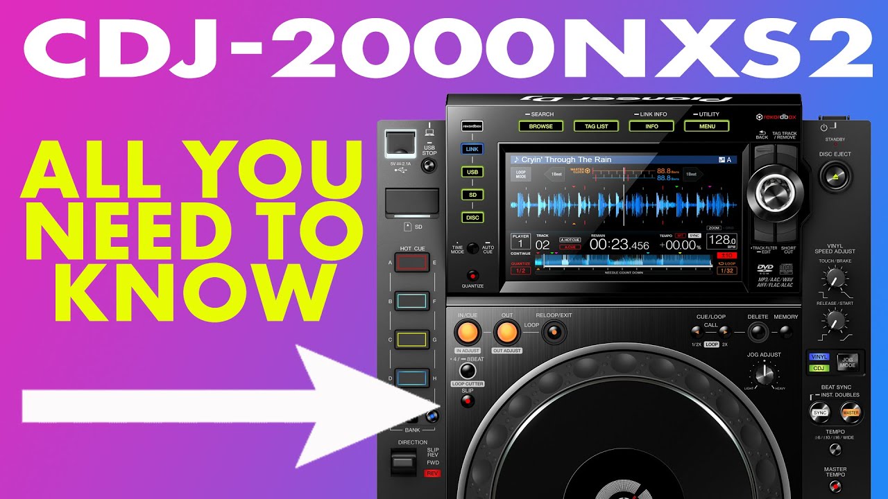 Pioneer DJ CDJ-2000NXS2 Media Player Review - Digital DJ Tips