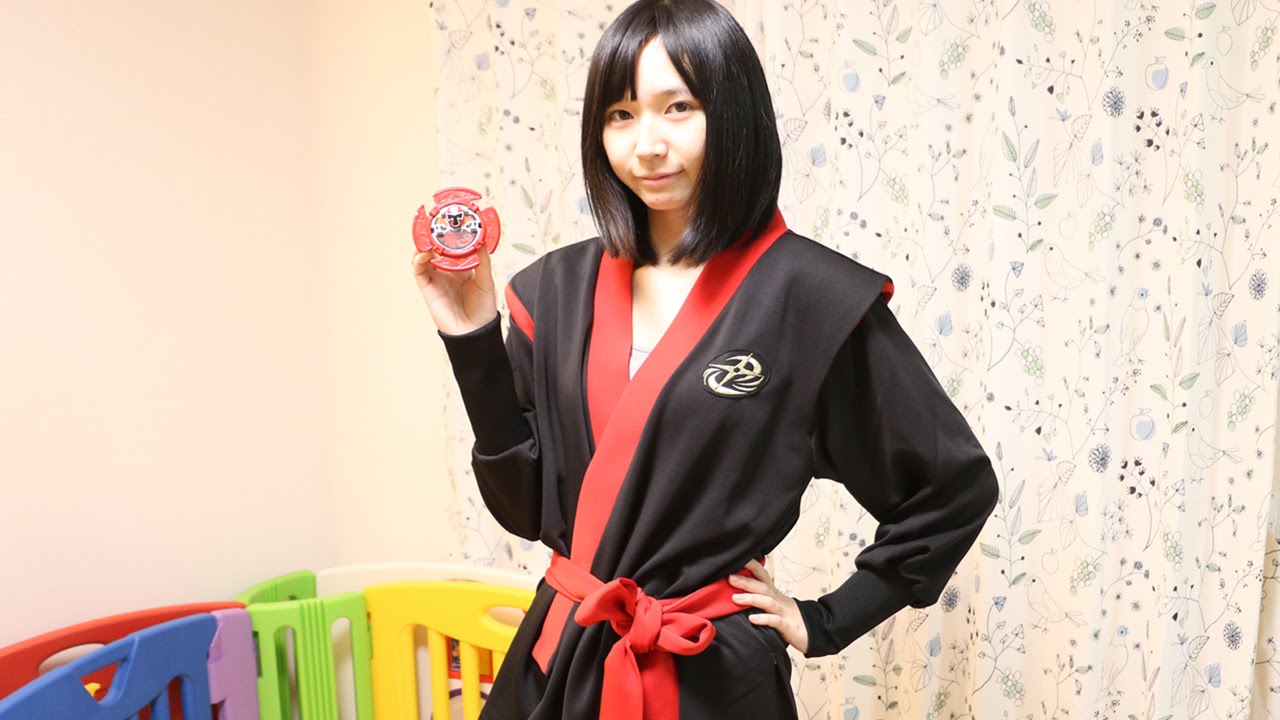 アカニンジャーの胴着を買ってみた 手裏剣戦隊ニンニンジャー - YouTube