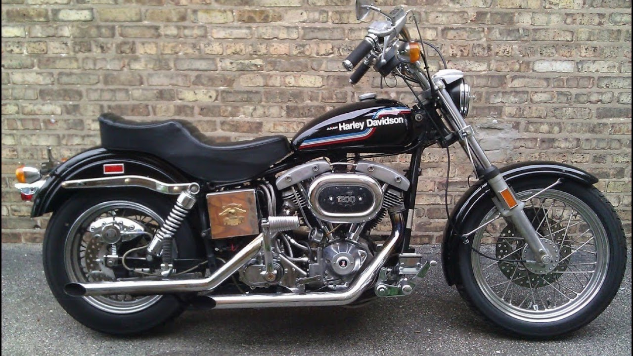 1975 Harley Davidson FXE1200 Superglide Shovelhead - YouTube