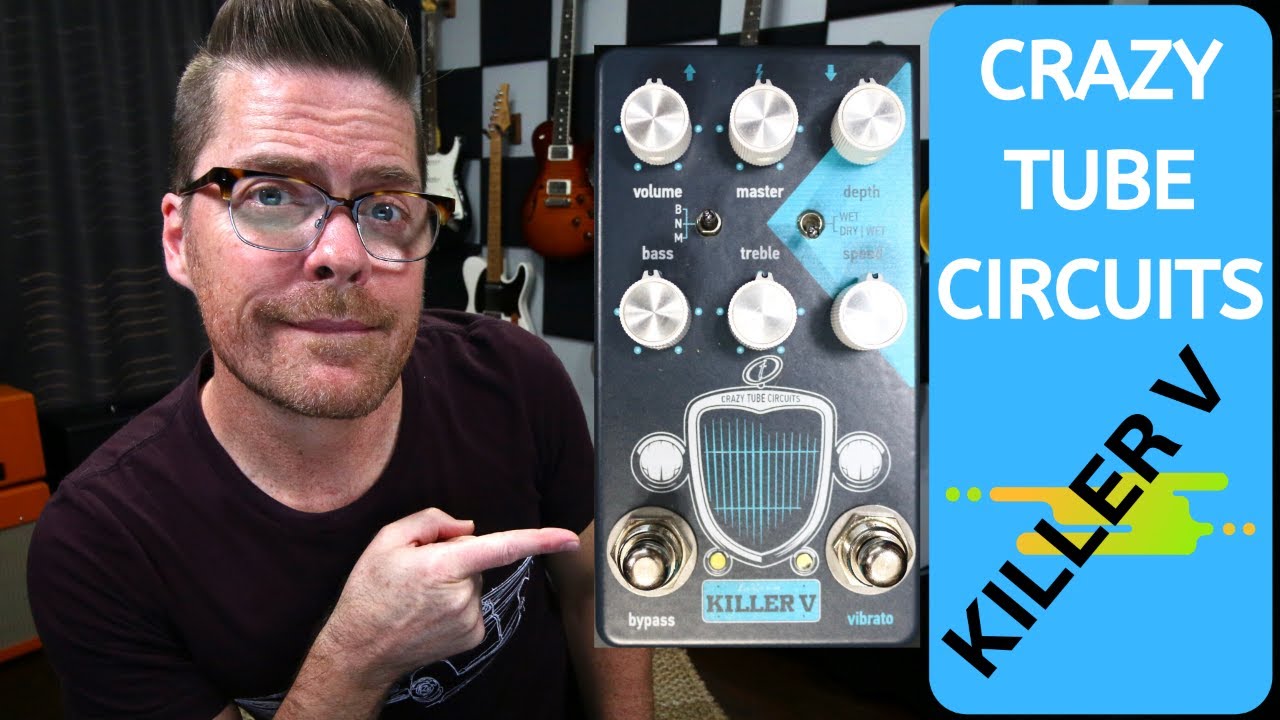 Crazy Tube Circuits KILLER V Magnatone style overdive + vibrato