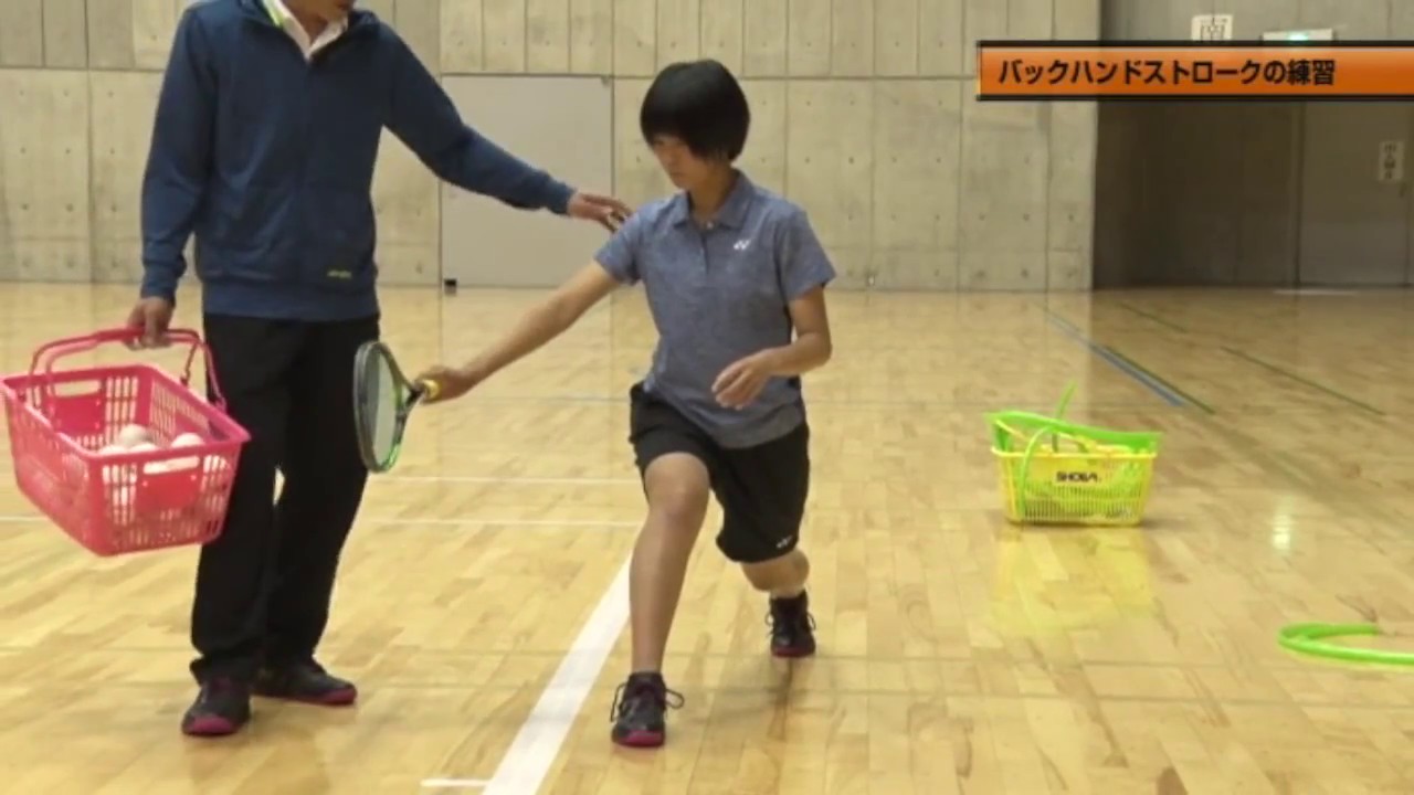 テイクバック動作（小峯秋二のソフトテニス進化論） - YouTube