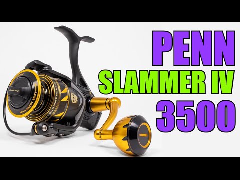Penn SLAIV3500 Slammer IV 3500 Spinning Reel Review | J&H Tackle