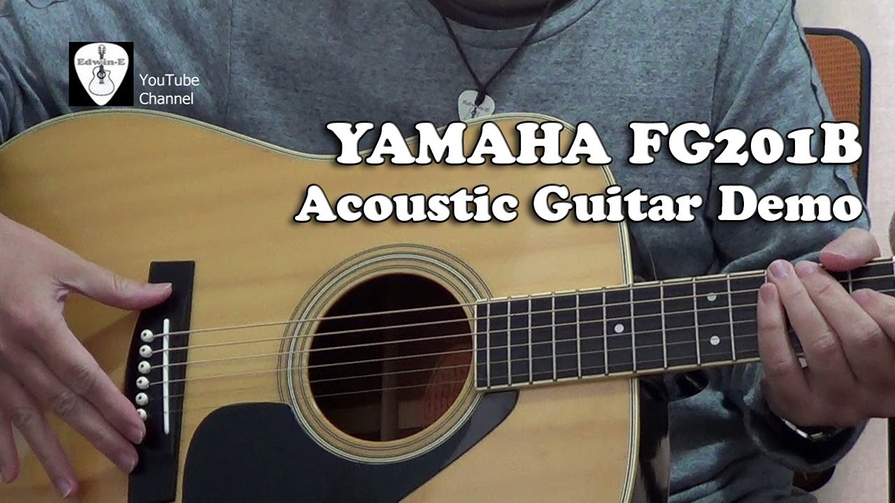 Yamaha FG201B Vintage Acoustic Guitar MIJ Demo - YouTube