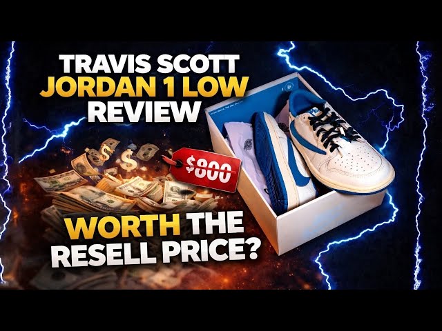 Travis Scott Jordan 1 Low Review – Worth the Resell Price? - YouTube