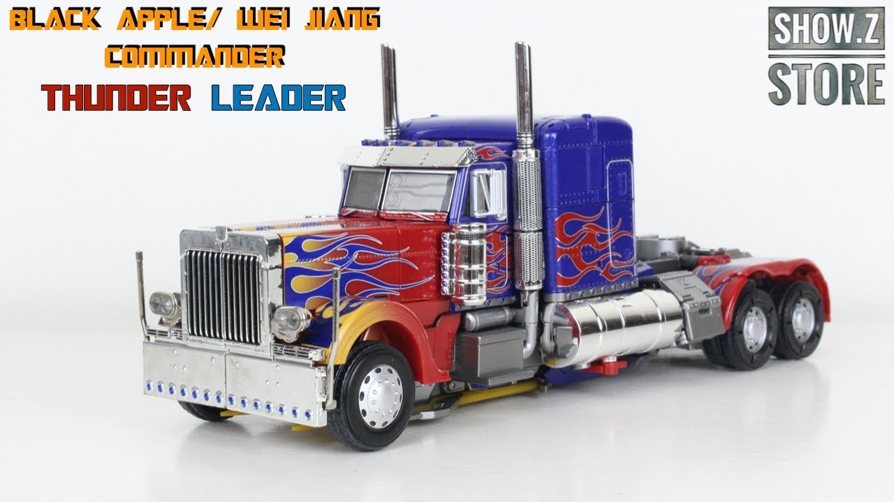 Black Apple Wei Jiang Commander THUNDER LEADER Optimus Prime