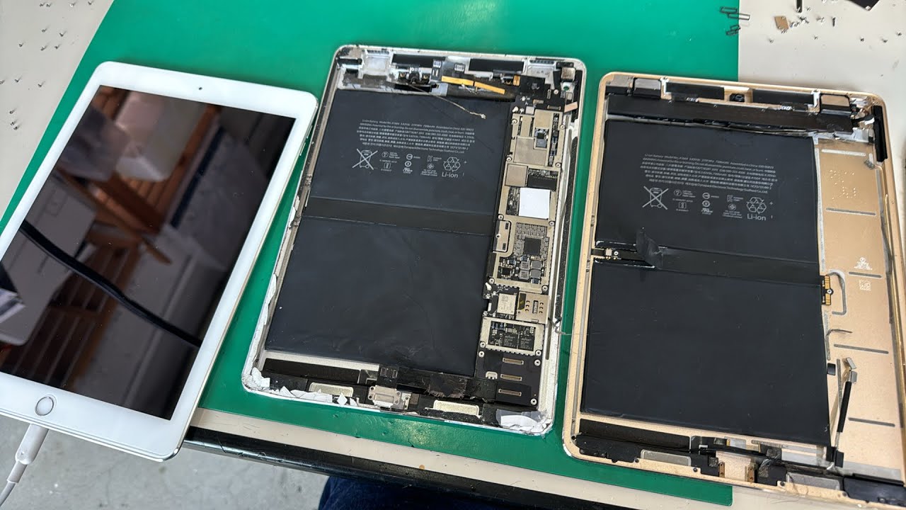 iPad Pro 9.7 起動しない修理ジャンク品中古本体を買って中身交換販売